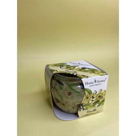 ŚWIECZKA ZAPACHOWE HOME AROMA - VANILLA 70G